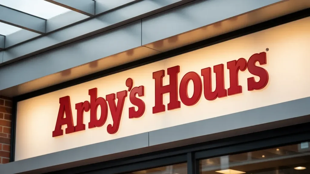 Arby's Hours 2026