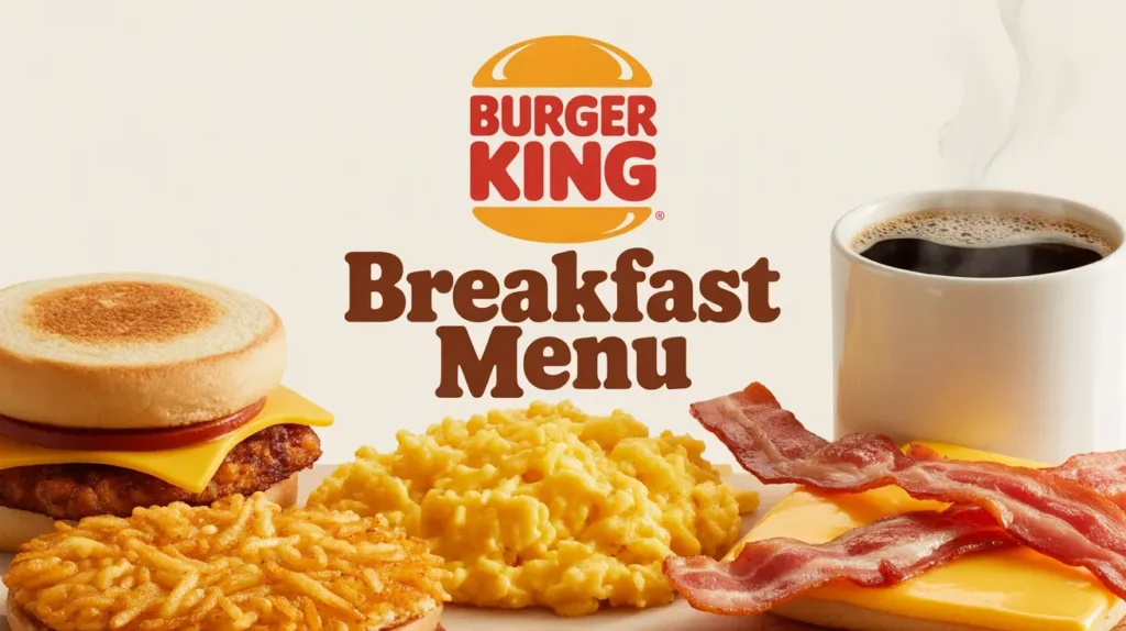 Burger King Breakfast Menu Items