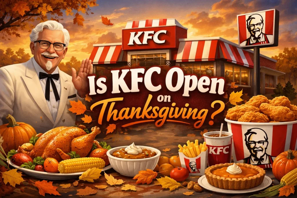 Is KFC Open on Thanksgiving 2026
