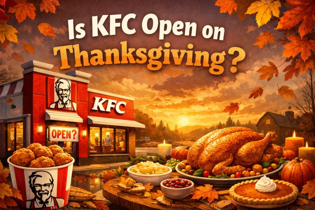 Is KFC Open on Thanksgiving 2026