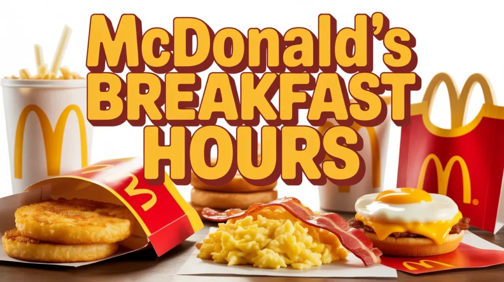 McDonald’s Breakfast Hours 2026