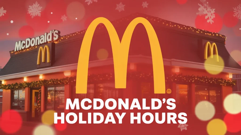 McDonald’s Holiday Hours 2026 USA
