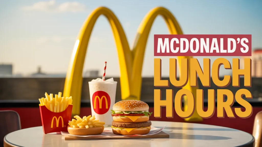 McDonald’s Lunch Hours 2026