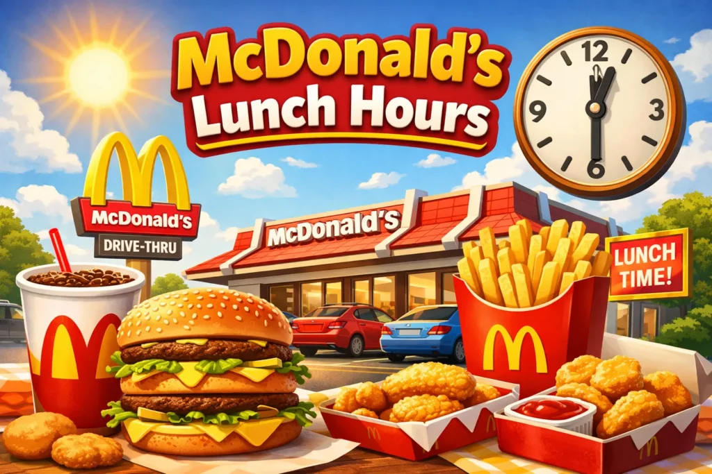 McDonald’s Lunch Hours 2026