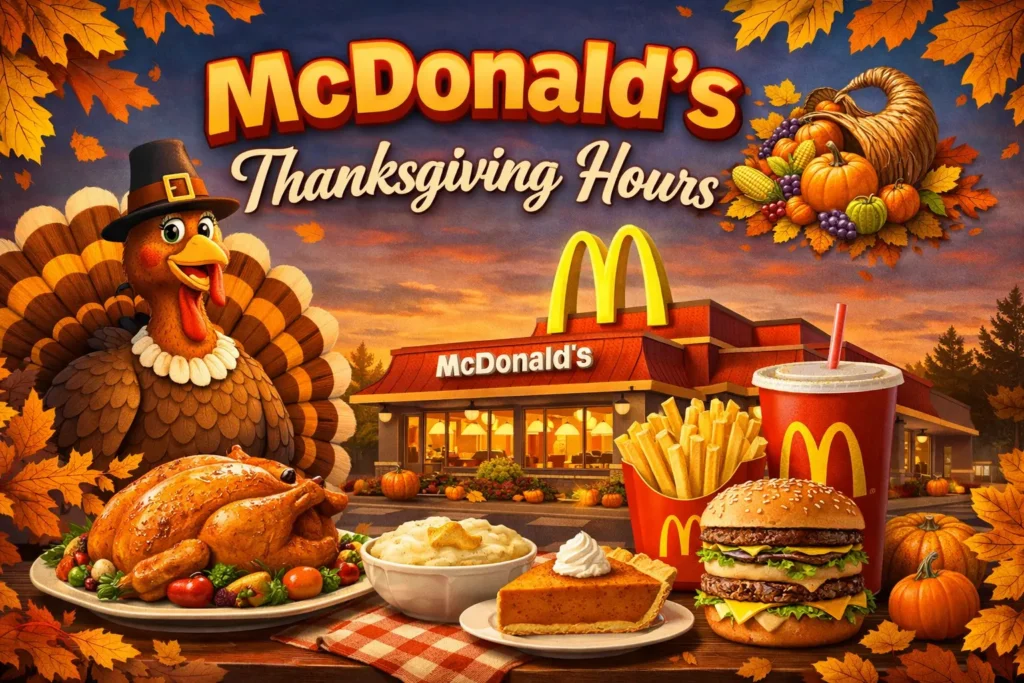 McDonald’s Thanksgiving Hours 2026