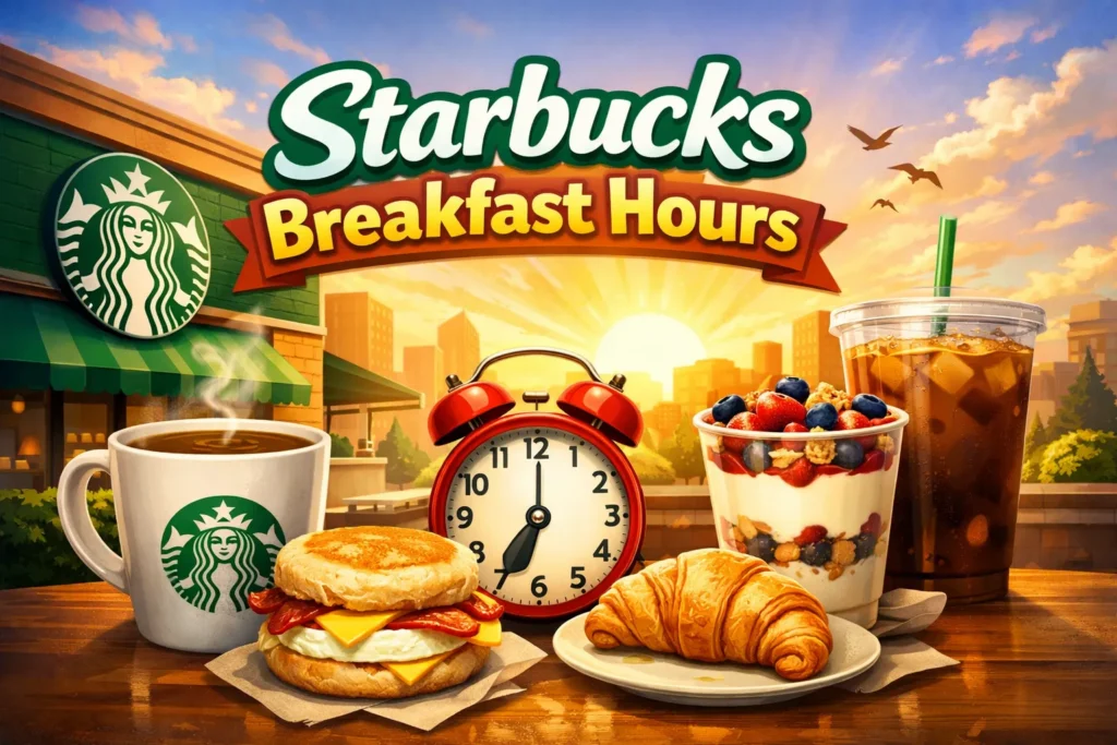 Starbucks Breakfast Hours