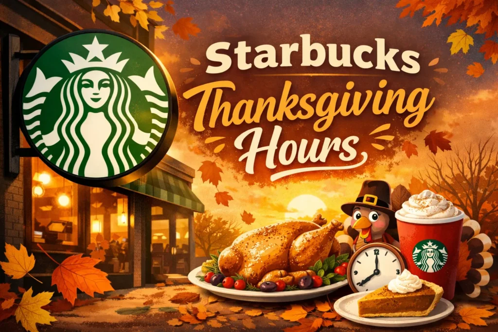 Starbucks Thanksgiving Hours 2026