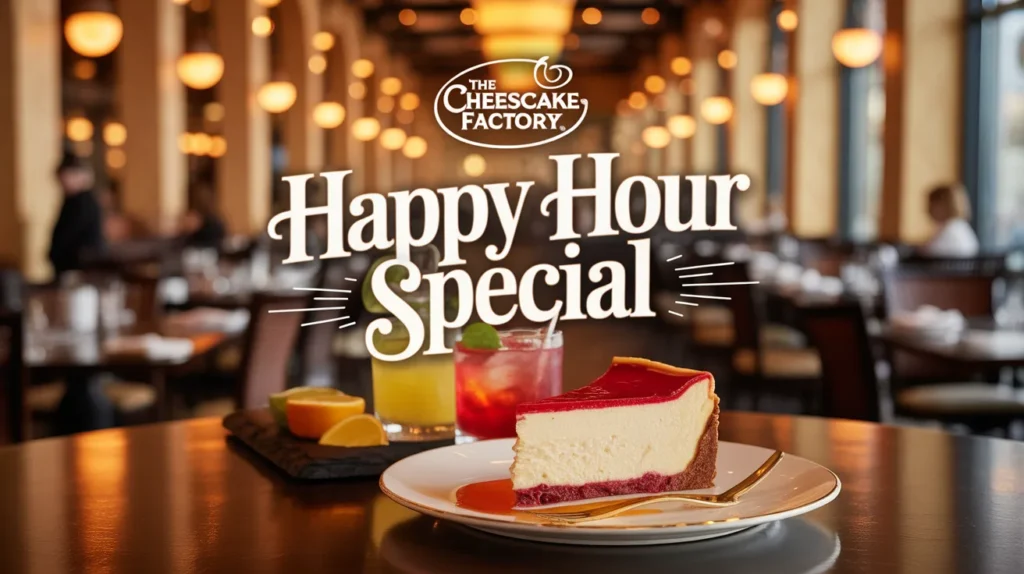 Cheesecake Factory Happy Hour