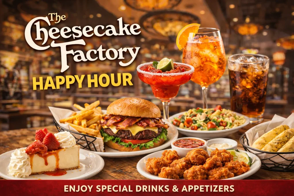 Cheesecake Factory Happy Hour 2026