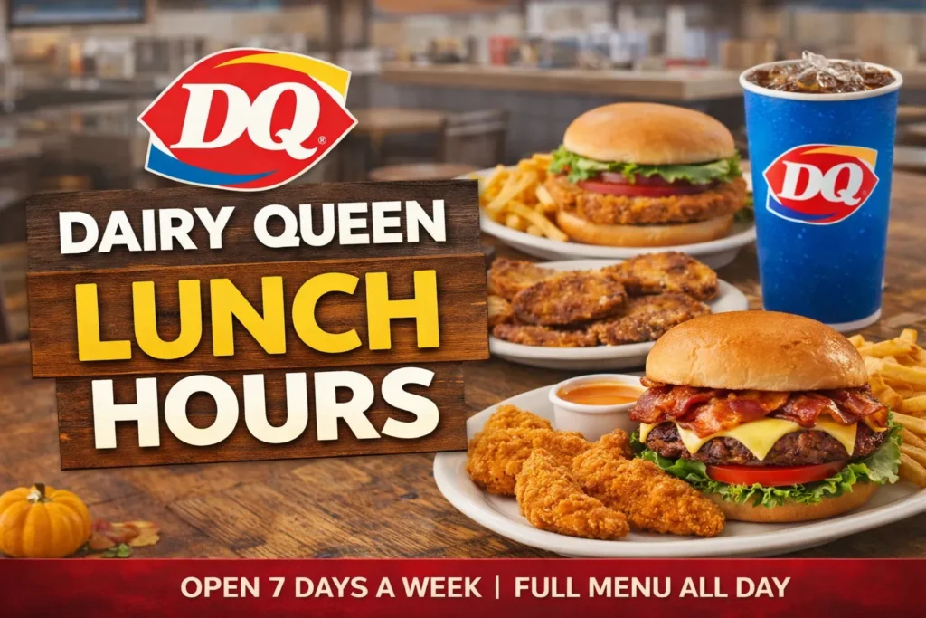 Dairy Queen Lunch Hours 2026