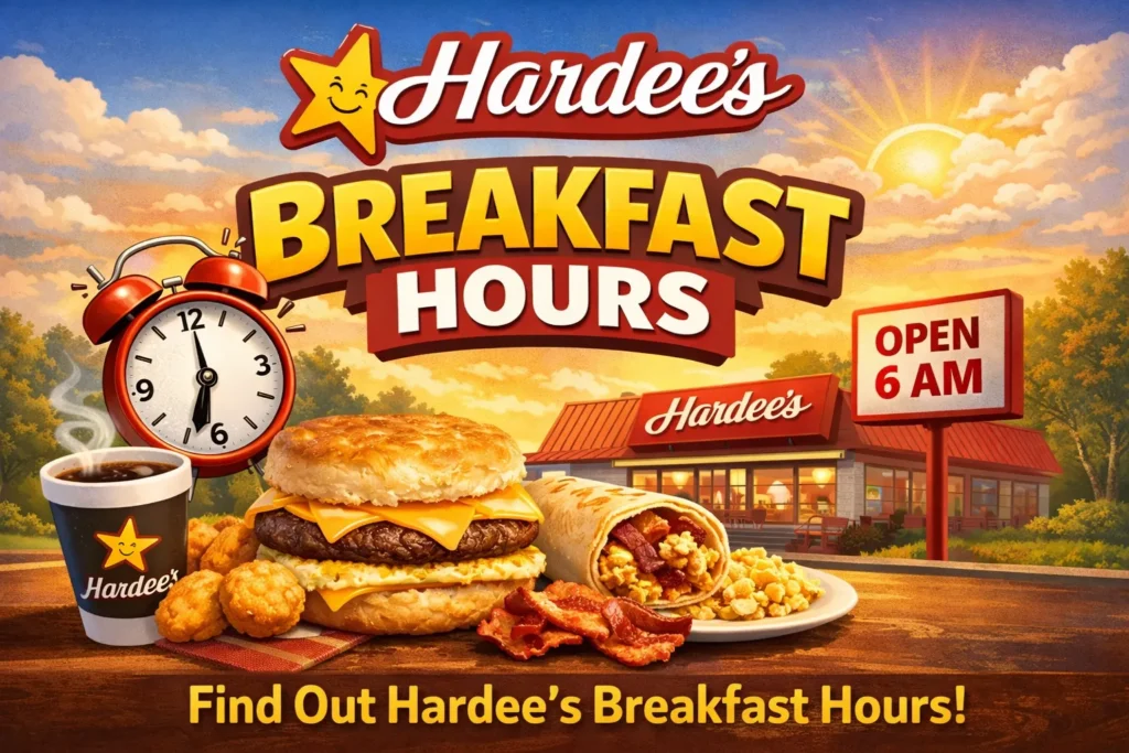 Hardee’s Breakfast Hours