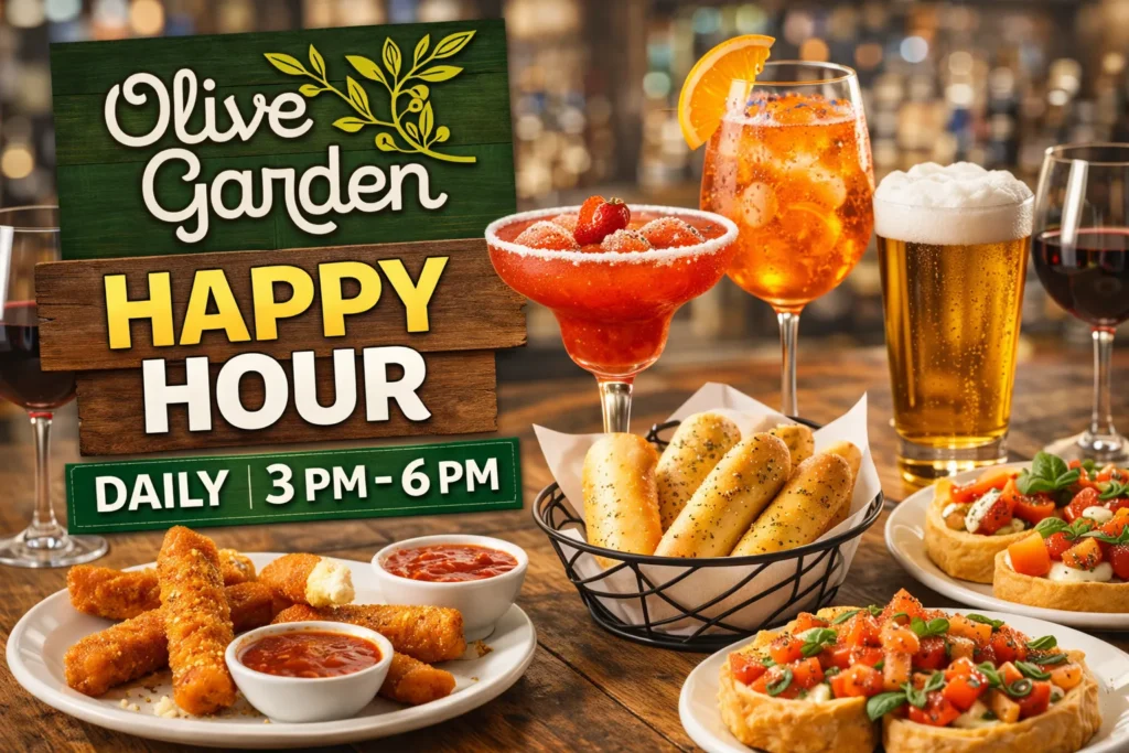Olive Garden Happy Hour 2026