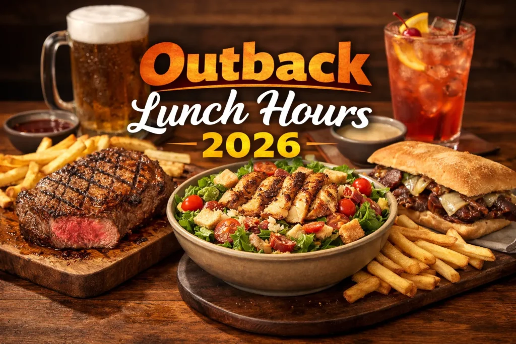 Outback Lunch Hours 2026