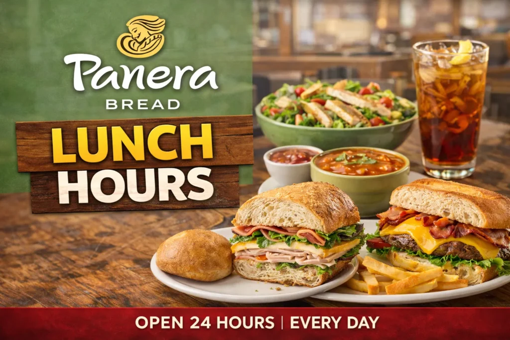 Panera Bread Lunch Hours 2026