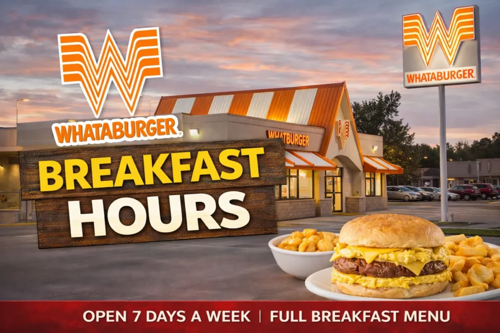 Whataburger Breakfast Hours