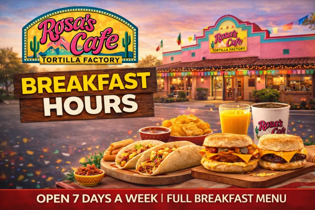 Rosa’s Breakfast Hours 2026