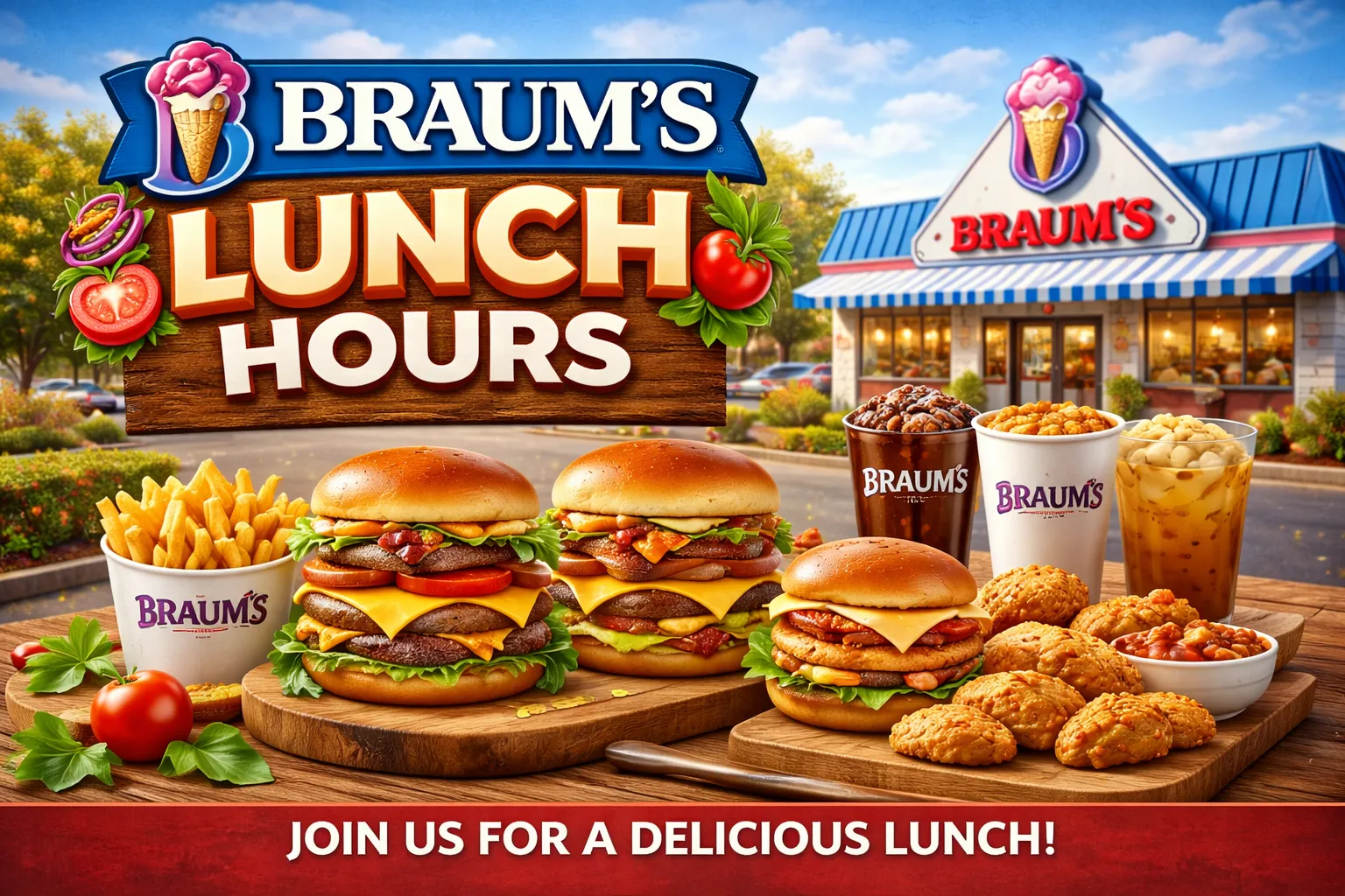 Braum’s Lunch Hours 2026
