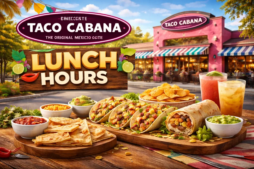 Taco Cabana Lunch Hours 2026